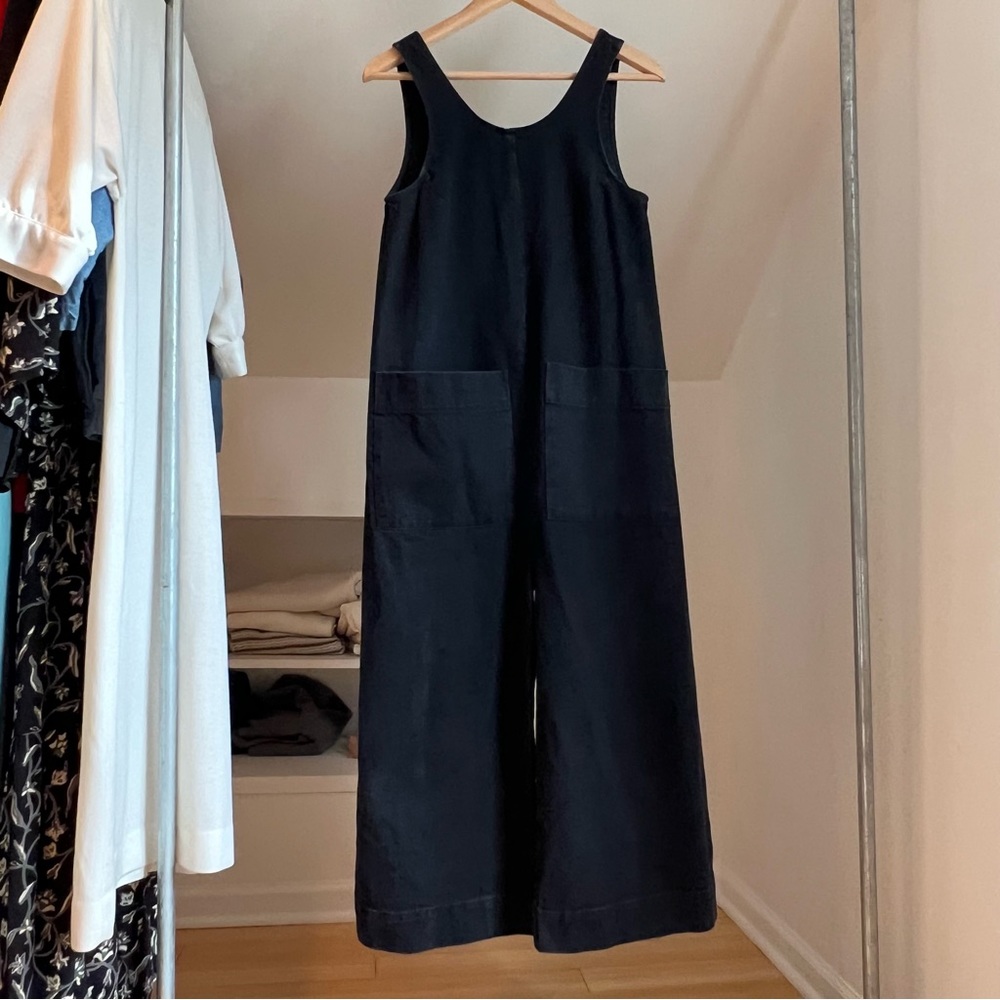 Ilana Kohn Black Denim Jumpsuit
